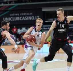 Lucha por el liderato del Round of 16 en casa frente al Rytas Vilnius