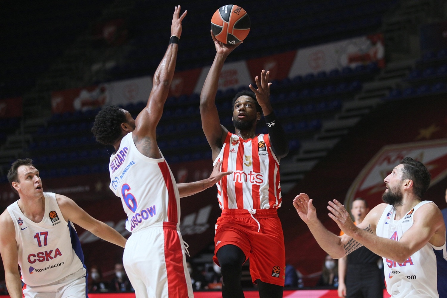 Previa EuroLeague Jornada 31: CSKA Moscú vs Estrella Roja