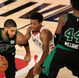 Los Celtics ponen contra las cuerdas a los Raptors (102-99) [0-2]