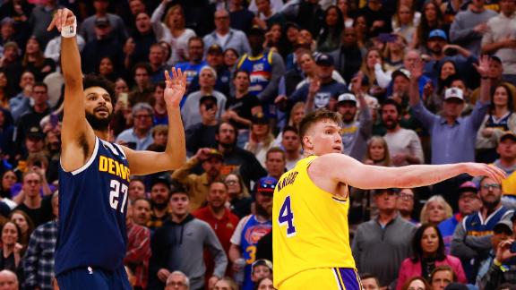 Murray salva el día y los Nuggets vencen a unos Lakers mermados, 126-131