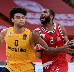 Harrison decide el cara o cruz en favor del Olympiacos ante el Maccabi (85-82)