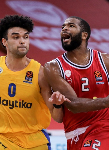 Harrison decide el cara o cruz en favor del Olympiacos ante el Maccabi (85-82)