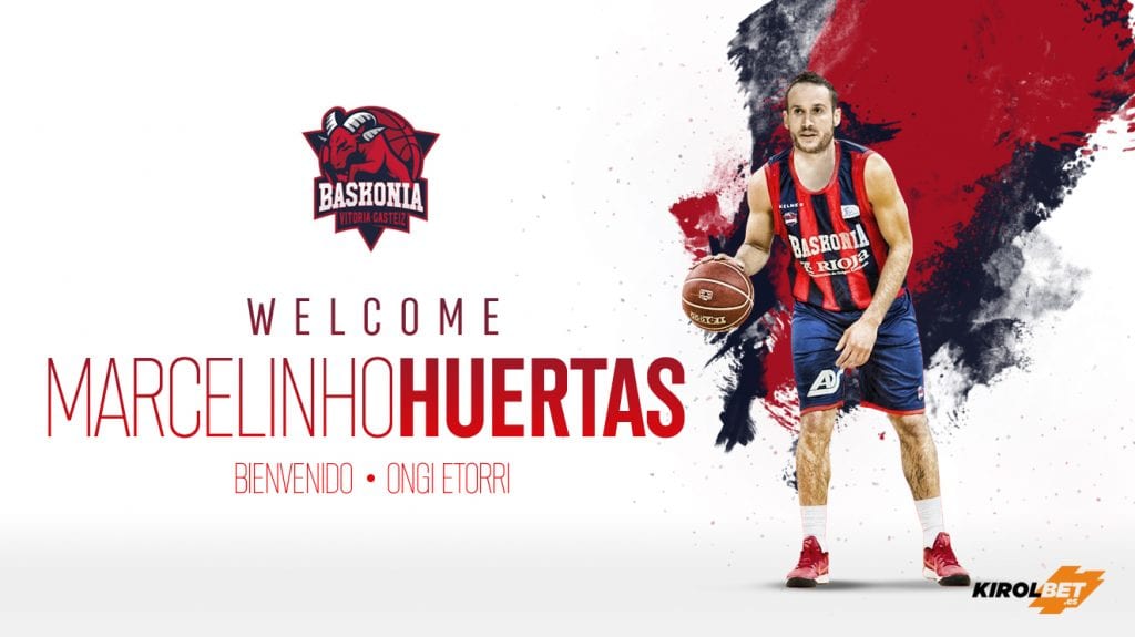 Marcelinho Huertas vuelve a Baskonia