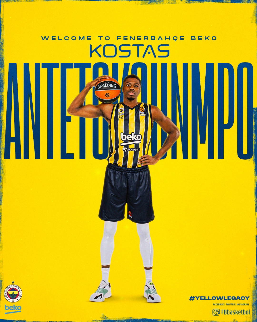 Kostas Antetokounmpo, nuevo jugador del Fenerbahce