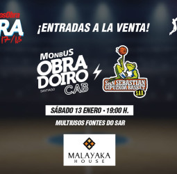 El Monbus Obradoiro recaudará fondos a favor de Malayaka House en su partido ante el Delteco GBC