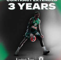 El Panathinaikos anuncia la renovación de Kendrick Nunn