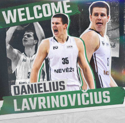 Danielius Lavrinovicius, nuevo jugador del Zalgiris Kaunas