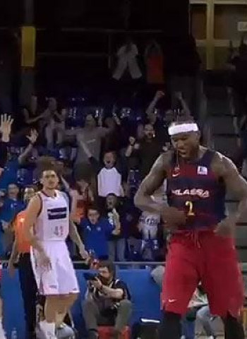 Tecnyconta Zaragoza acarició otra épica en el Palau (91-88)