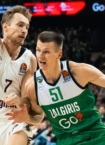 Zalgiris rompe el hechizo en el último tiro, 74-73
