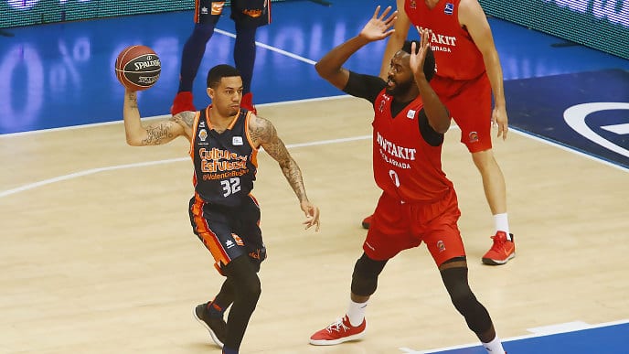 Sólido triunfo del Valencia Basket en la pista del Montakit Fuenlabrada (61-76)