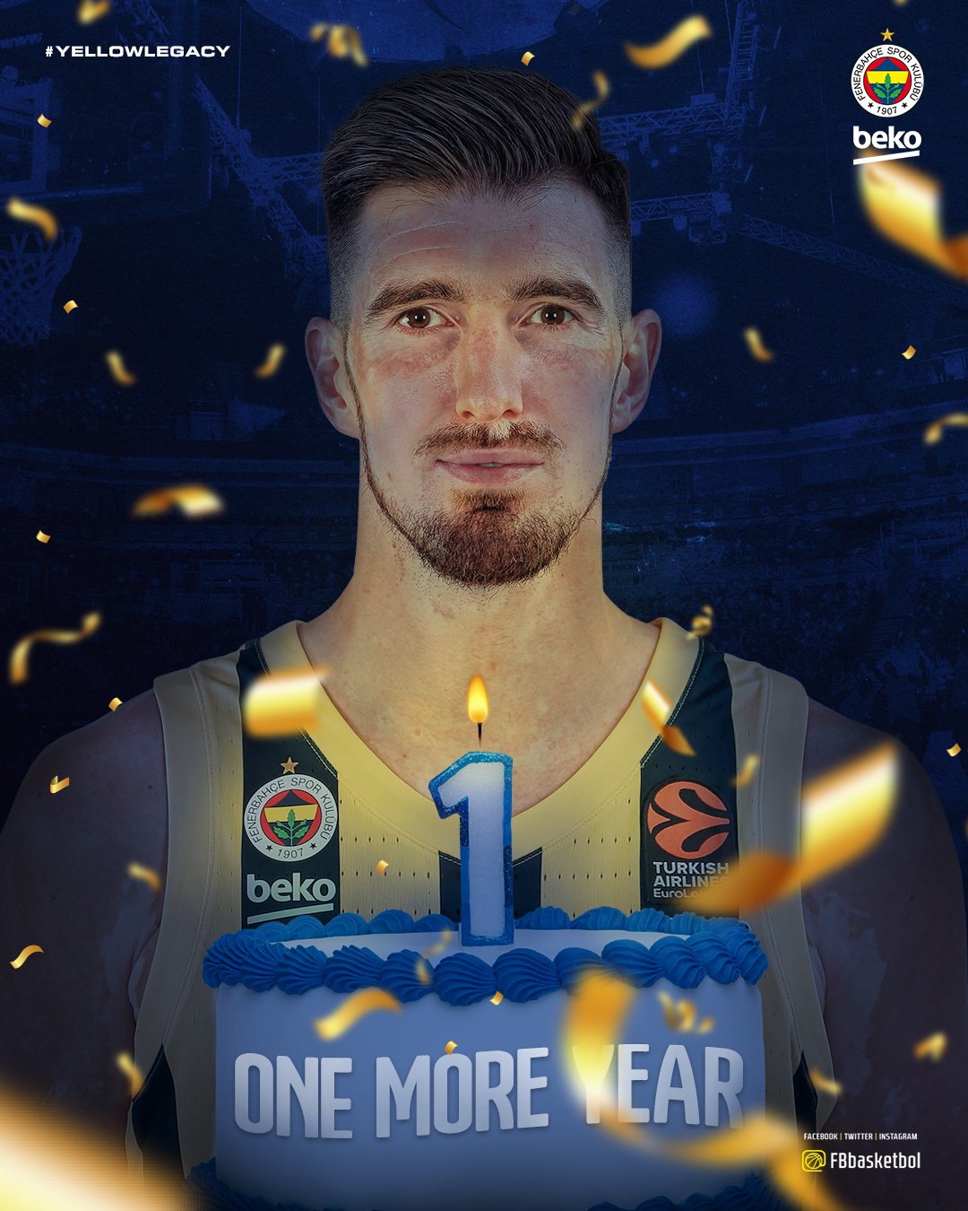 Nando de Colo, un año más en el Fenerbahce