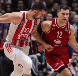 El Milán rompe su mala racha de resultados a costa del Estrella Roja, 67-71