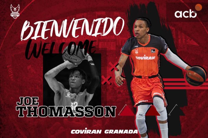 El Coviran Granada incorpora a Joe Thomasson