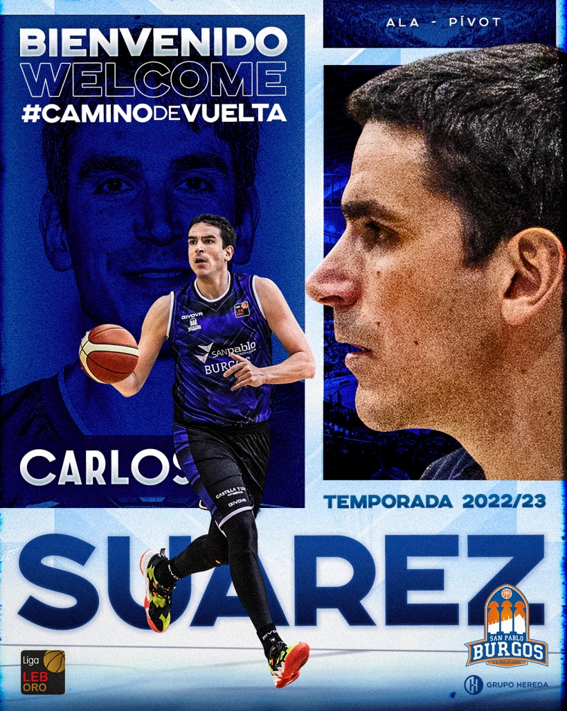 Carlos Suárez completará la temporada en Burgos
