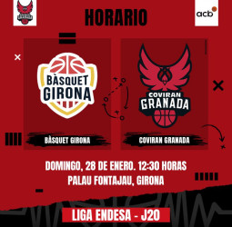 El Coviran Granada se mide al Básquet Coruña en Fontajau