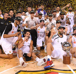 ¡El Real Madrid gana la 35ª Liga de baloncesto! (68-74)