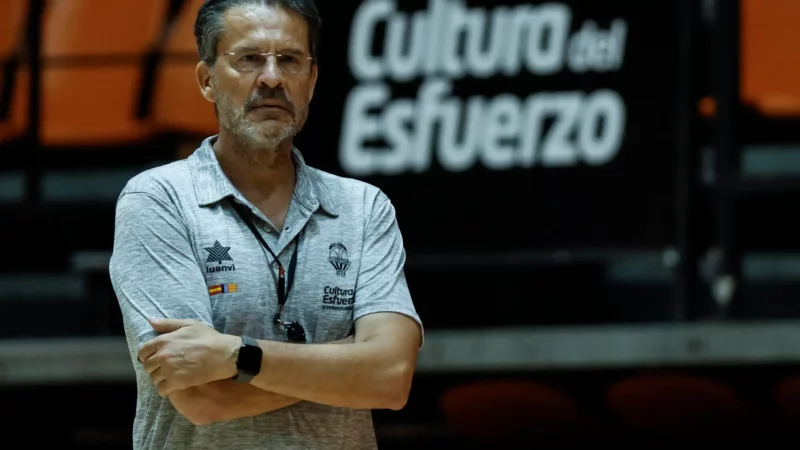 Declaraciones Pedro Martínez previa Valencia Basket- Cedevita Olimpija Ljubljana