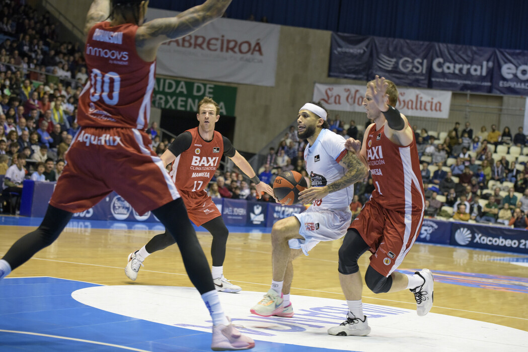 Monbus Obradoiro se impone en la prórroga en un partido de infarto (104-99)
