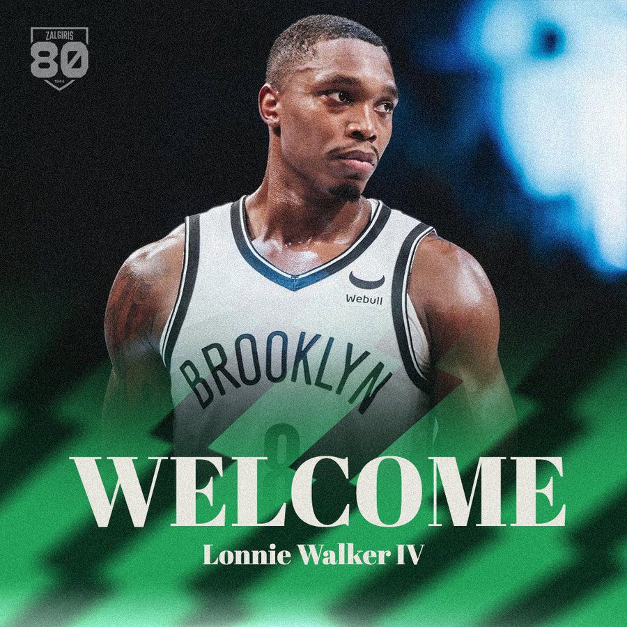 El Zalgiris Kaunas anuncia el fichaje de Lonnie Walker IV