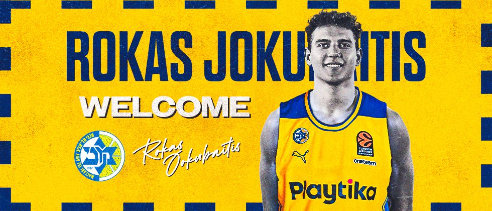El Maccabi anuncia el fichaje de Rokas Jokubaitis