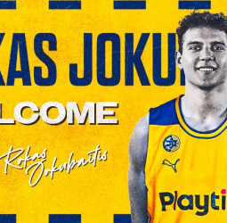 El Maccabi anuncia el fichaje de Rokas Jokubaitis