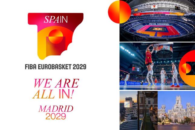 España organizará el EuroBasket 2029 con un histórico estreno en el Bernabéu