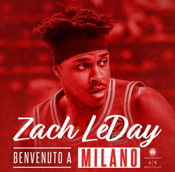 El Armani Milán completa su mega proyecto con Zach LeDay