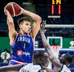 Serbia avanza a los cuartos tras vencer a la República Dominicana (112-79)