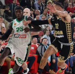 Kendrick Nunn ilumina el Principado y lidera la victoria de Panathinaikos, 76-88