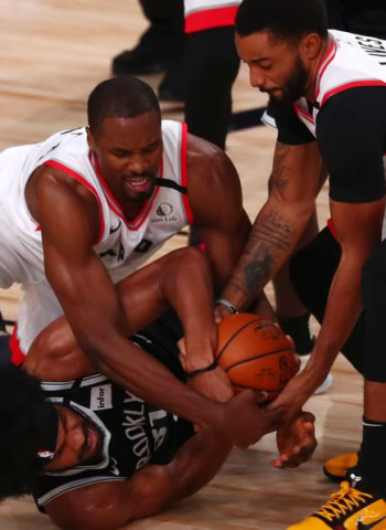 Los Raptors no tienen piedad de los Nets (110-134) [1-0]