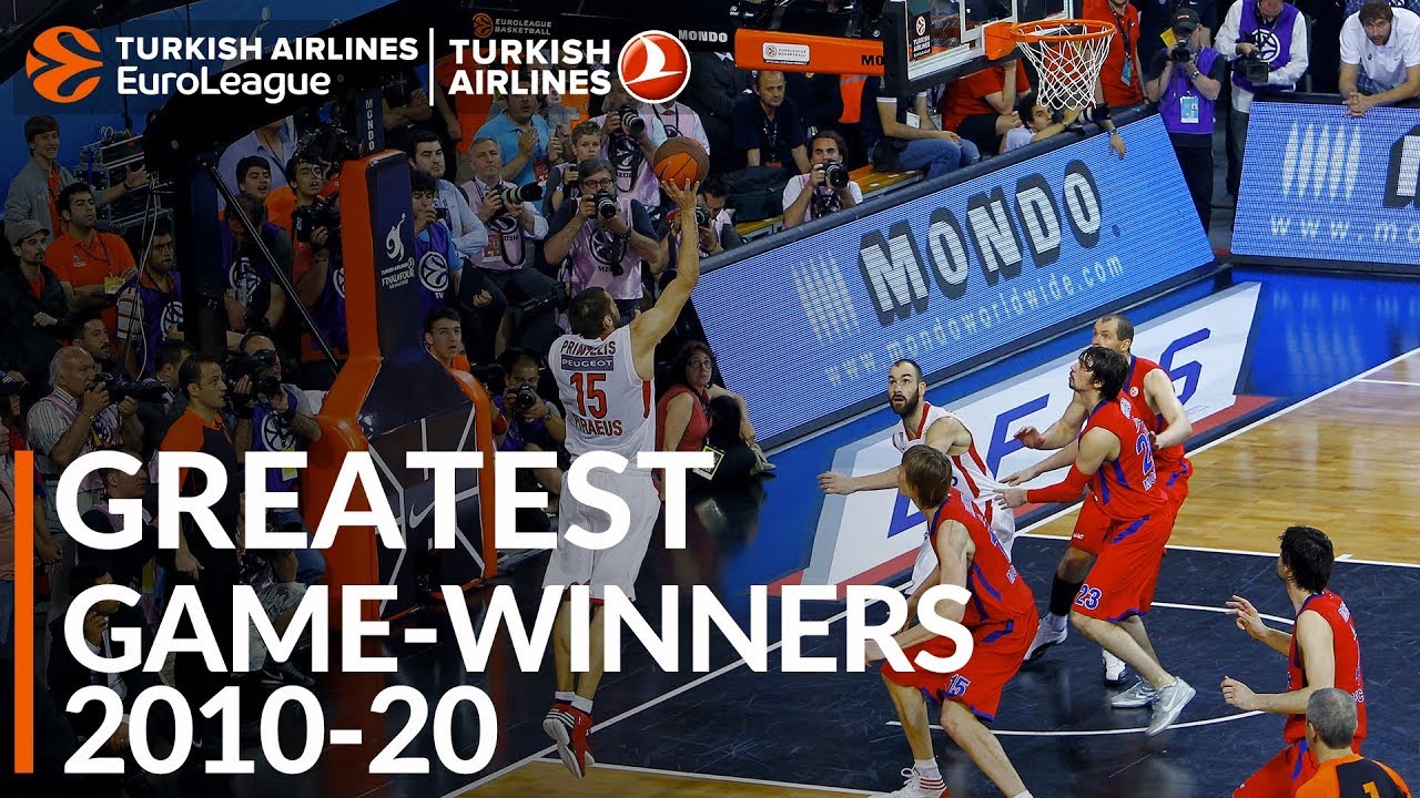 Las mejores canastas de la EuroLeague de la decada, 2010-20