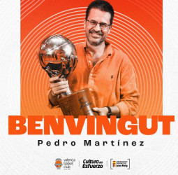 Pedro Martínez regresa para ponerse al frente del primer equipo masculino de Valencia Basket