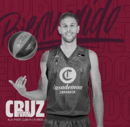 Iván Cruz refuerza el juego interior del Casademont Zaragoza