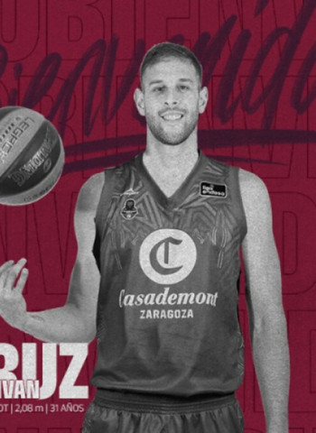 Iván Cruz refuerza el juego interior del Casademont Zaragoza