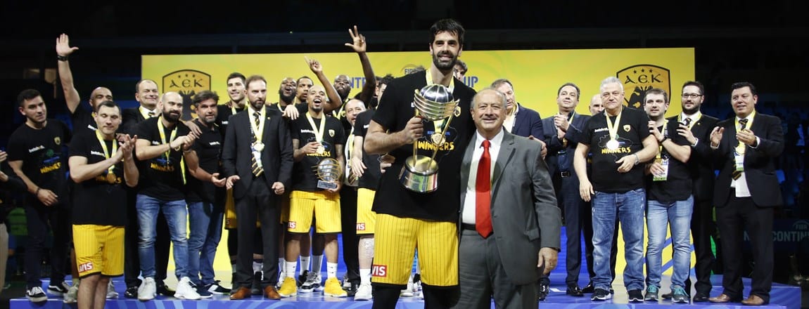 AEK superó a Flamengo para quedarse con la Copa Intercontinental FIBA