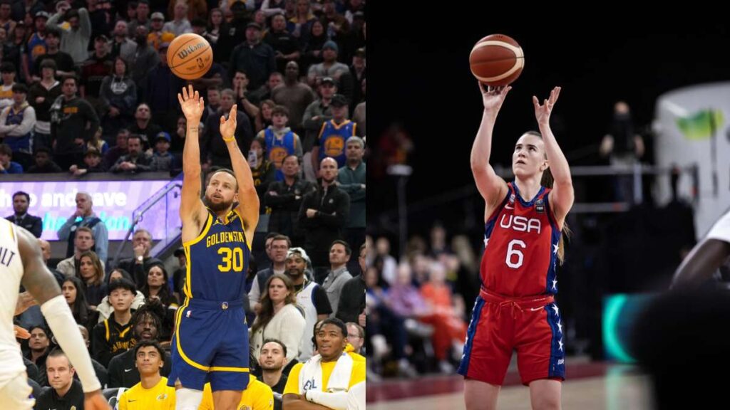 Hoy se citan desde el triple Sabrina Ionescu y Stephen Curry