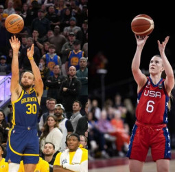 Hoy se citan desde el triple Sabrina Ionescu y Stephen Curry