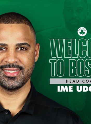 Ime Udoka, nuevo entrenador de los Boston Celtics