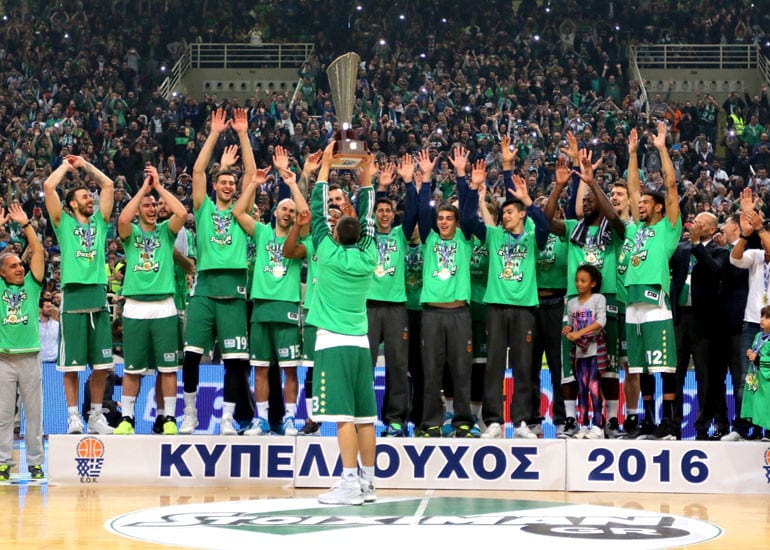 El Panathinaikos arrasa en la final de la copa griega