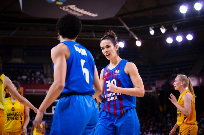 El Barça CBS más líder en un Palau que vibró con las suyas (62-56)