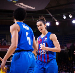 El Barça CBS más líder en un Palau que vibró con las suyas (62-56)