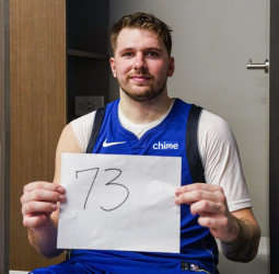 Luka Doncic anota 73 puntos, la 4º cifra más alta en un partido NBA