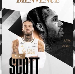 El ASVEL Villeurbanne anuncia el fichaje de Mike Scott
