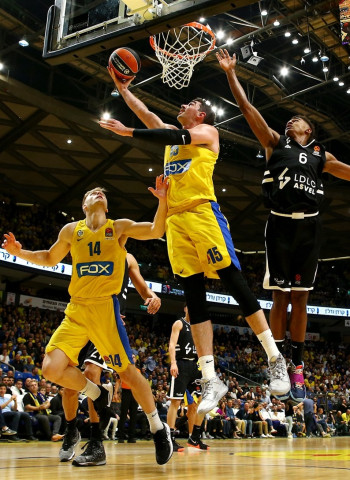 El Maccabi domina a placer al ASVEL Villeurbanne (93-62)