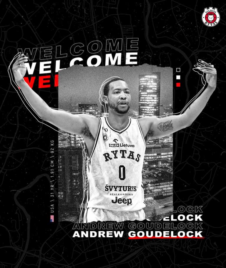 El Vilnius Rytas anuncia el fichaje de Andrew Goudelock