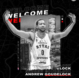 El Vilnius Rytas anuncia el fichaje de Andrew Goudelock