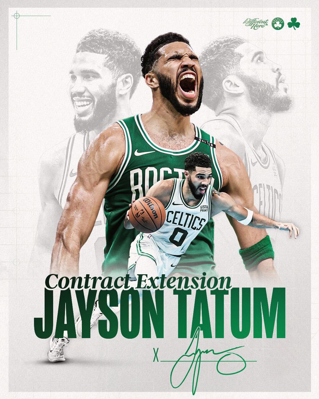 Los Boston Celtics oficializan la extensión de contrato de Jayson Tatum