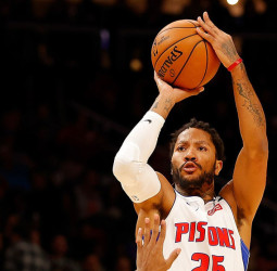 Los Pistons están dispuestos a negociar por Derrick Rose