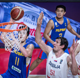 Marjanovic y Dobric lideran el triunfo de Serbia sobre Filipinas