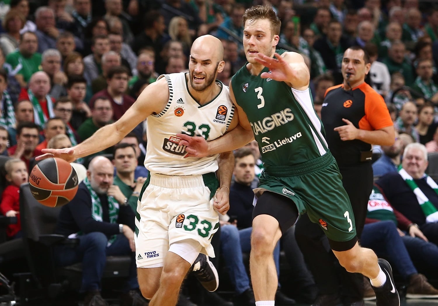 Zalgiris Kaunas muestra su mejor cara ante el Panathinaikos (82-69)